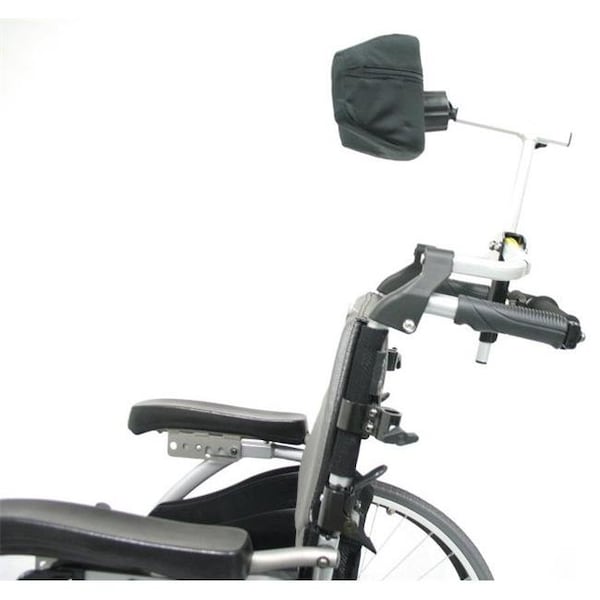 Karman Healthcare HR-FLD-115W Large Foldable Rigidfy Headrest for .88 in. Handle Frame HR-FLD-115W - main